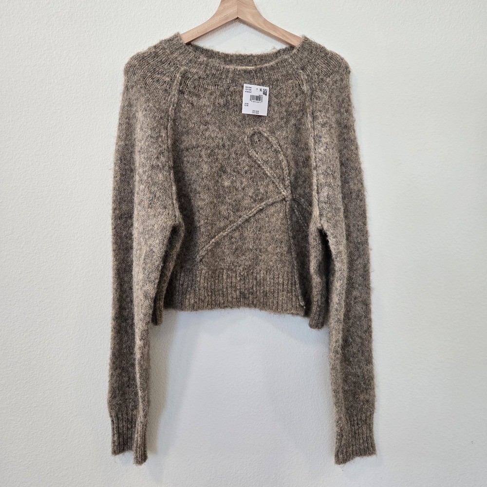 Soft Women's American Eagle Sweater With Bow Med New With Tags